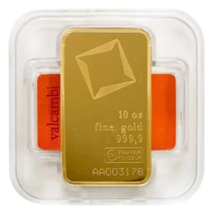 VALCAMBI 10 oz GOLD BAR